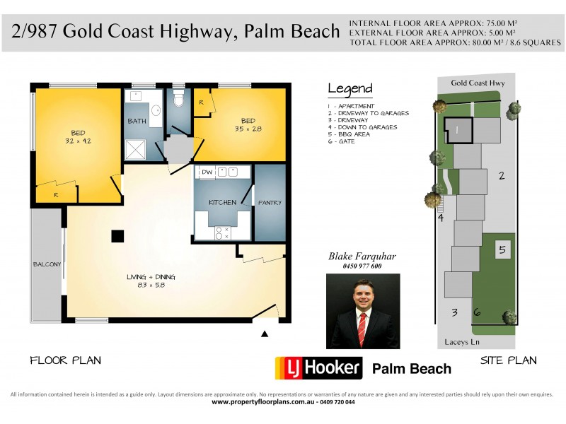 2/987 Gold Coast Highway, Palm Beach QLD 4221 Floorplan