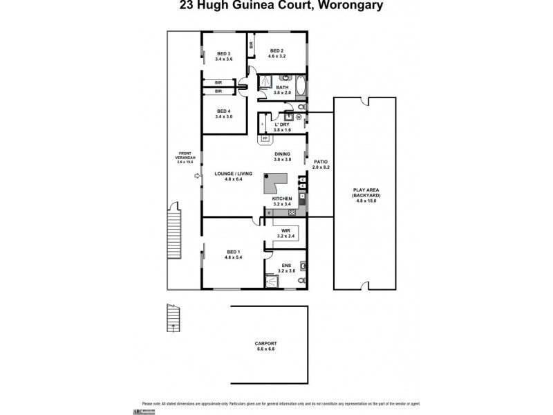 23 Hugh Guinea Court, Worongary QLD 4213 Floorplan