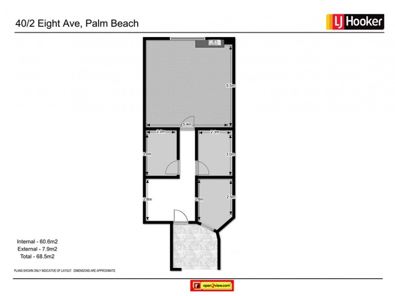 40/2 Eighth Avenue, Palm Beach QLD 4221 Floorplan