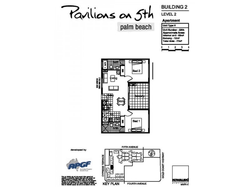 2205/10 Fifth Avenue, Palm Beach QLD 4221