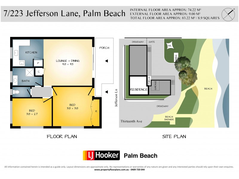 7/223 Jefferson Lane, Palm Beach QLD 4221 Floorplan