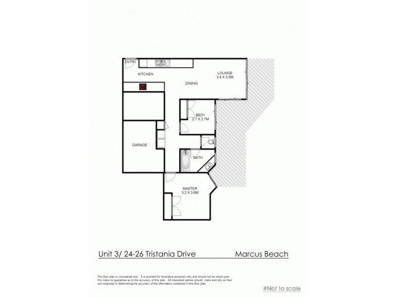 3/26 Tristania Drive, Marcus Beach QLD 4573 Floorplan