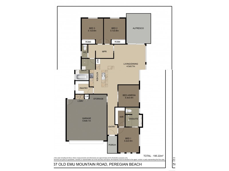 167 Old Emu Mountain Road, Peregian Beach QLD 4573 Floorplan