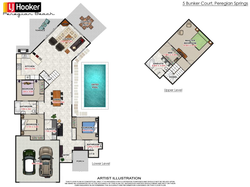 5 Bunker Court, Peregian Springs QLD 4573 Floorplan