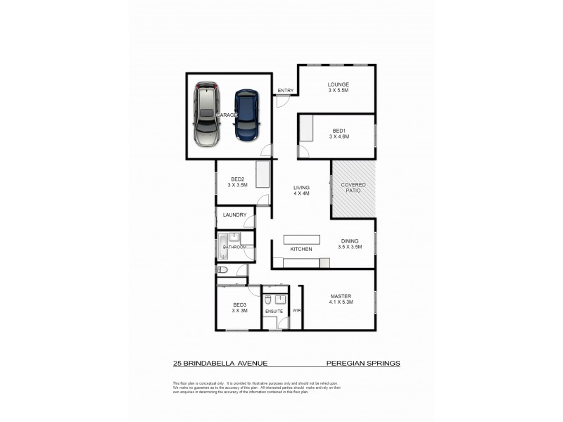25 Brindabella Avenue, Peregian Springs QLD 4573 Floorplan
