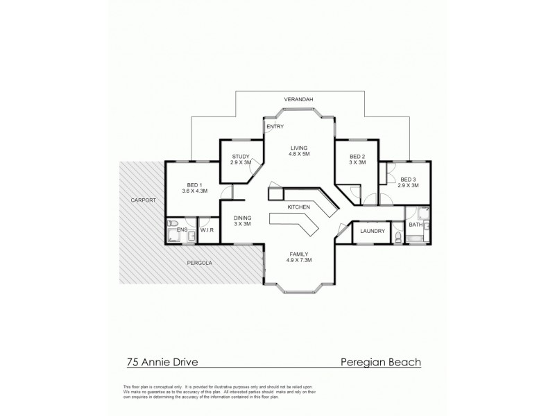 75 Annie Drive, Peregian Beach QLD 4573 Floorplan