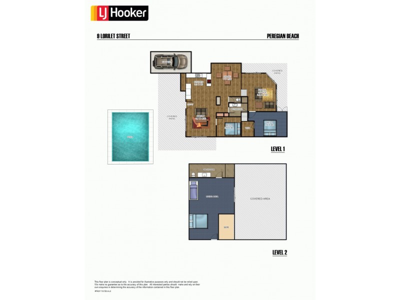 9 Lorilet Street, Peregian Beach QLD 4573 Floorplan