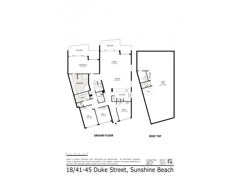 18/43-45 Duke Street, Sunshine Beach QLD 4567 Floorplan