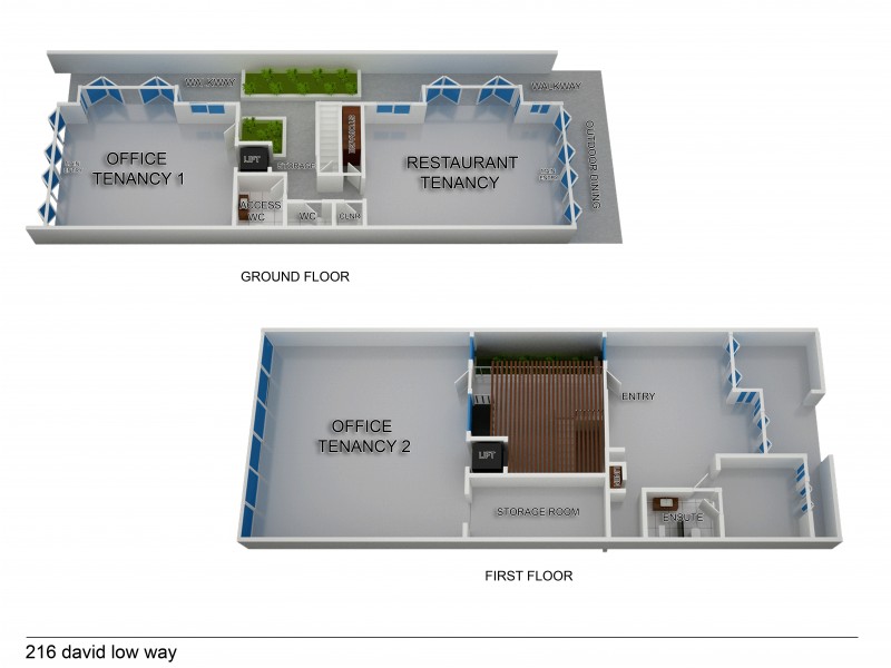 1/216 David Low Way, Peregian Beach QLD 4573 Floorplan