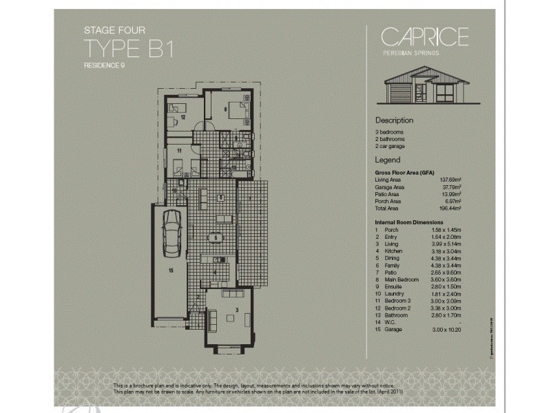 9/11 Dunes Court, Peregian Springs QLD 4573 Floorplan