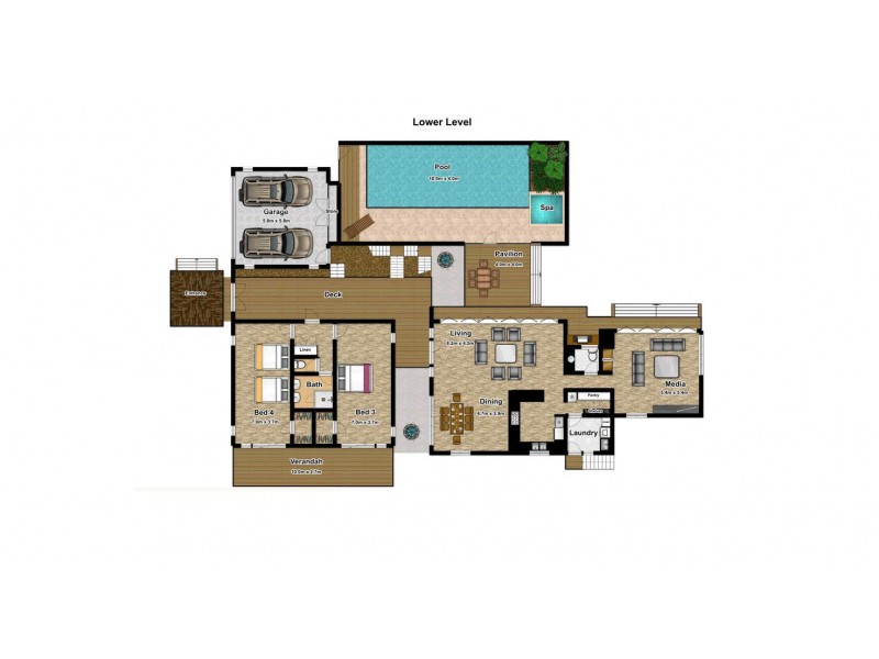 35 Beachfront Mirage, Port Douglas QLD 4877 Floorplan