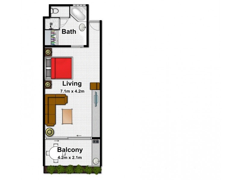 312 Club Tropical/2 Macrossan Street, Port Douglas QLD 4877 Floorplan