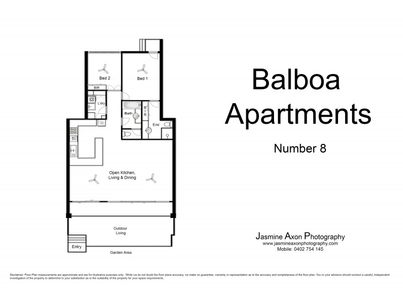 8 Balboa/1 Garrick Street, Port Douglas QLD 4877 Floorplan