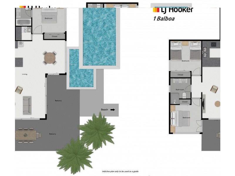 1 Balboa/1 Garrick Street, Port Douglas QLD 4877 Floorplan