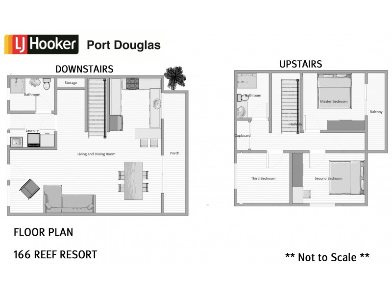 166 Reef Resort/5 Escape Street, Port Douglas QLD 4877 Floorplan