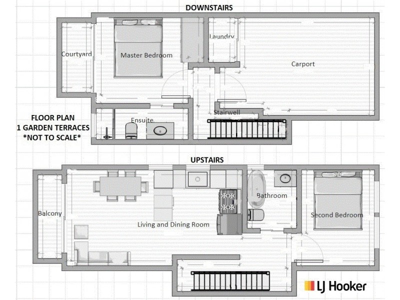 1 Garden Terraces/23 Davidson St, Port Douglas QLD 4877 Floorplan
