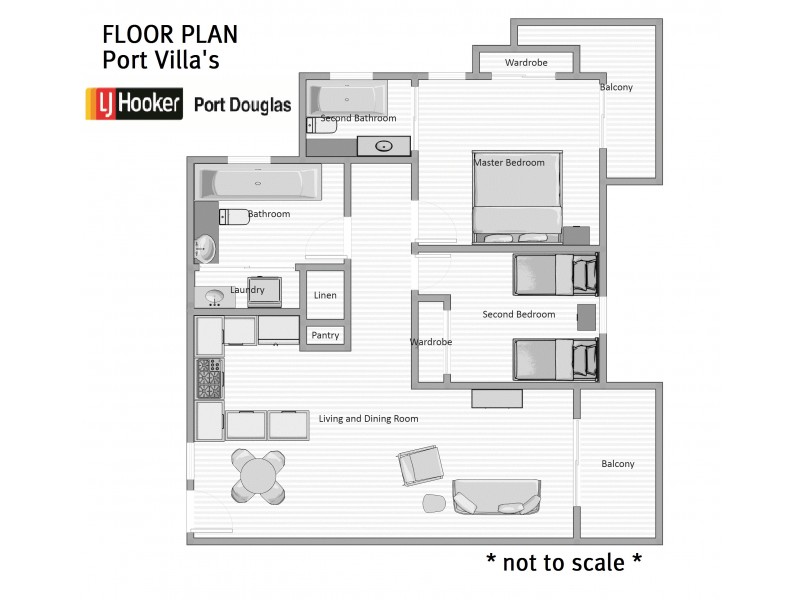 3 Port Villas/59 Davidson Street, Port Douglas QLD 4877 Floorplan