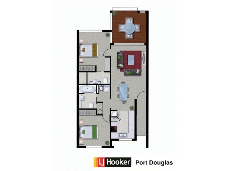 3/1 Osprey Close, Port Douglas QLD 4877 Floorplan