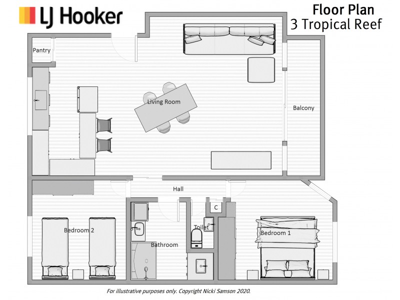 3 Tropical Reef/10 Davidson Street, Port Douglas QLD 4877 Floorplan