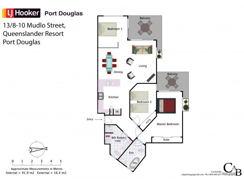 13 Queenslander/8-10 Mudlo Street, Port Douglas QLD 4877 Floorplan