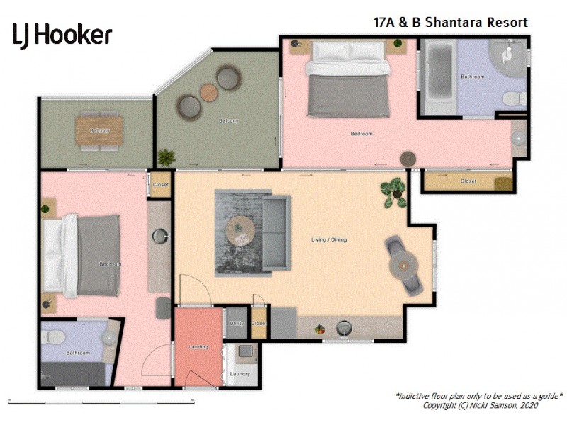 17 Shantara/27 Davidson Street, Port Douglas QLD 4877 Floorplan