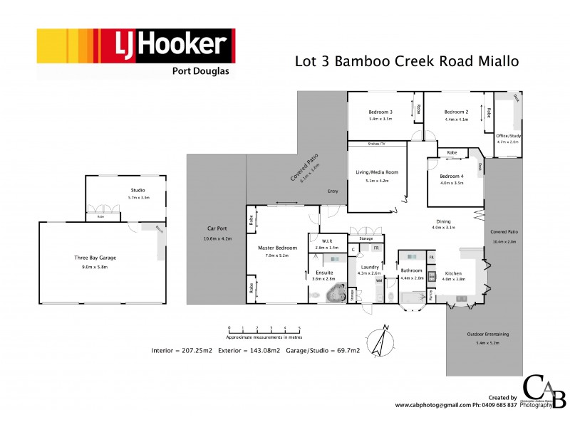 582 Miallo Bamboo Creek Road, Miallo QLD 4873 Floorplan