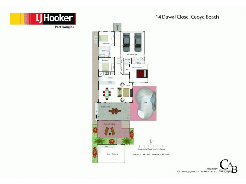 14 Dawal Close, Cooya Beach QLD 4873 Floorplan