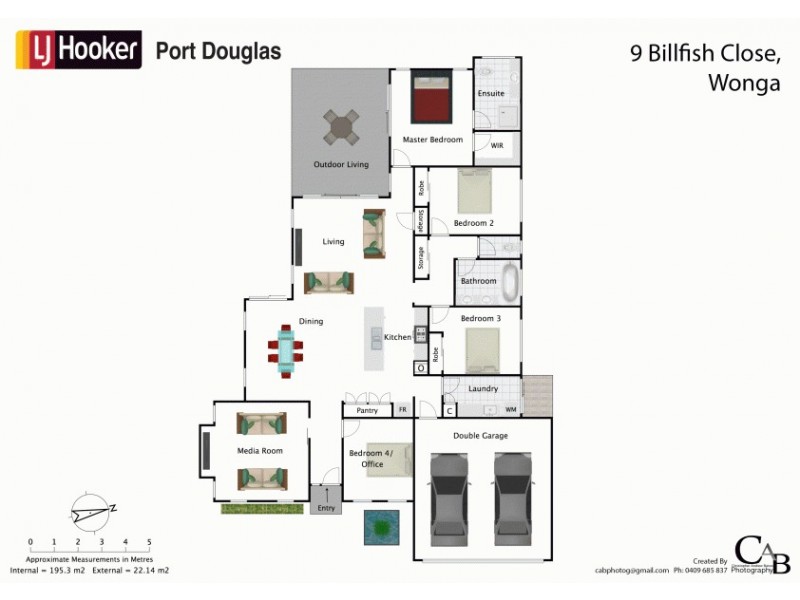 9 Billfish Close, Wonga Beach QLD 4873 Floorplan