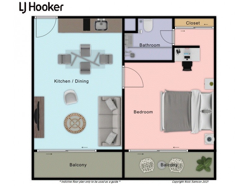 3212 OAKS Resort/87-109 Port Douglas Road, Port Douglas QLD 4877 Floorplan