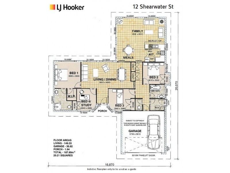 12 Shearwater Street, Port Douglas QLD 4877 Floorplan