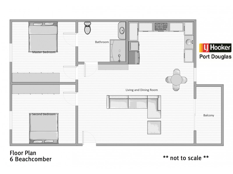 6 Beachcomber/5 Garrick Street, Port Douglas QLD 4877 Floorplan