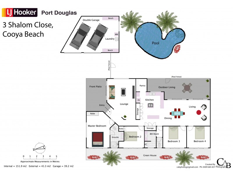 3 Shalom Close, Cooya Beach QLD 4873 Floorplan