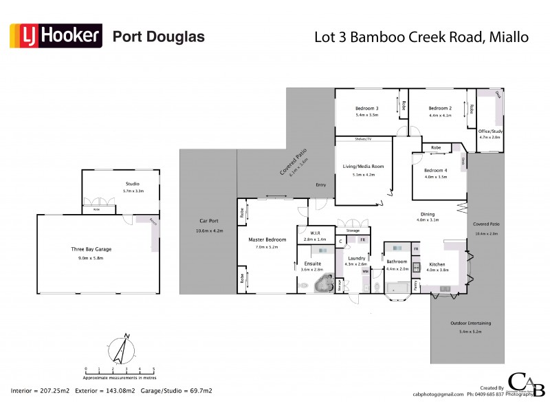 582 Miallo-Bamboo Creek Road, Miallo QLD 4873 Floorplan