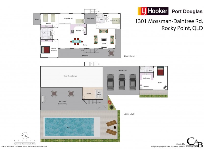 1301 Mossman Daintree Road, Rocky Point QLD 4873 Floorplan