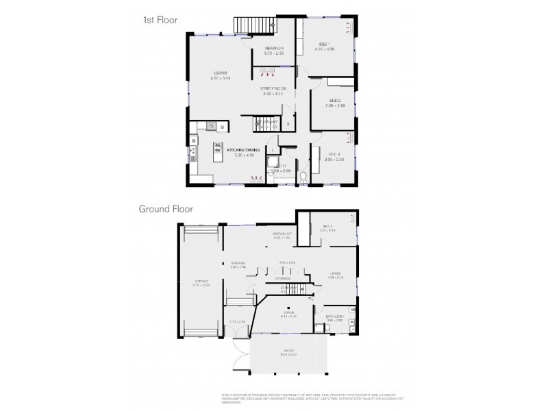 192 Wilson Street, Frenchville QLD 4701 Floorplan