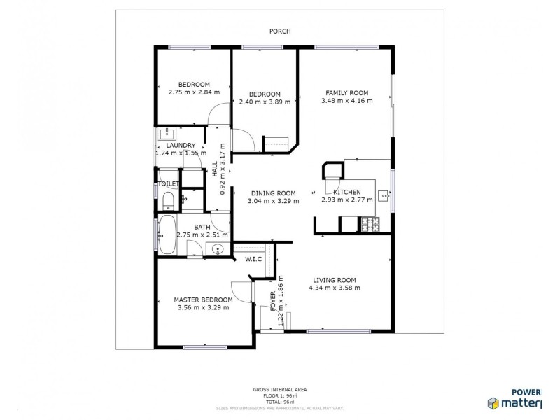 41 Welland Way, Beechboro WA 6063 Floorplan