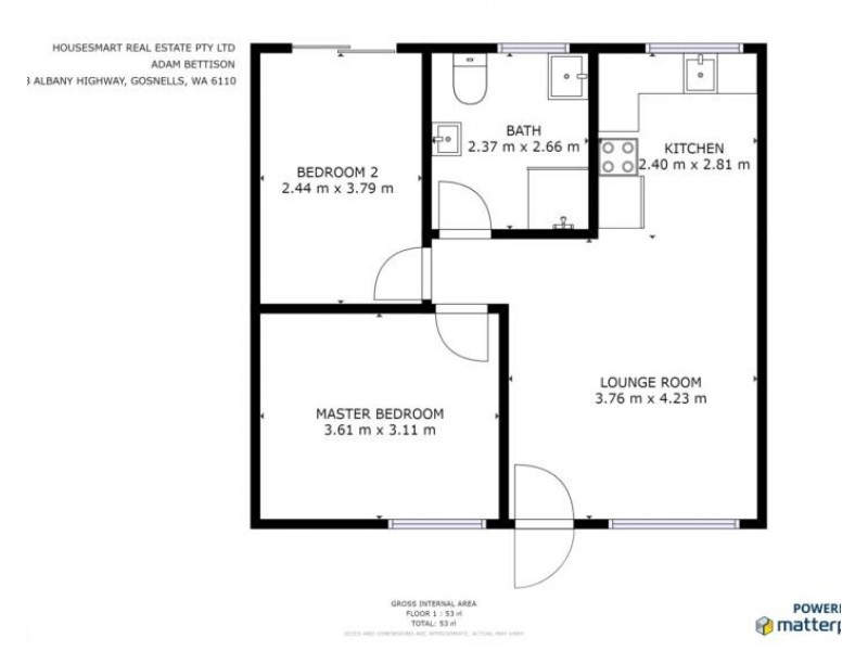 16/2148 Albany Highway, Gosnells WA 6110 Floorplan