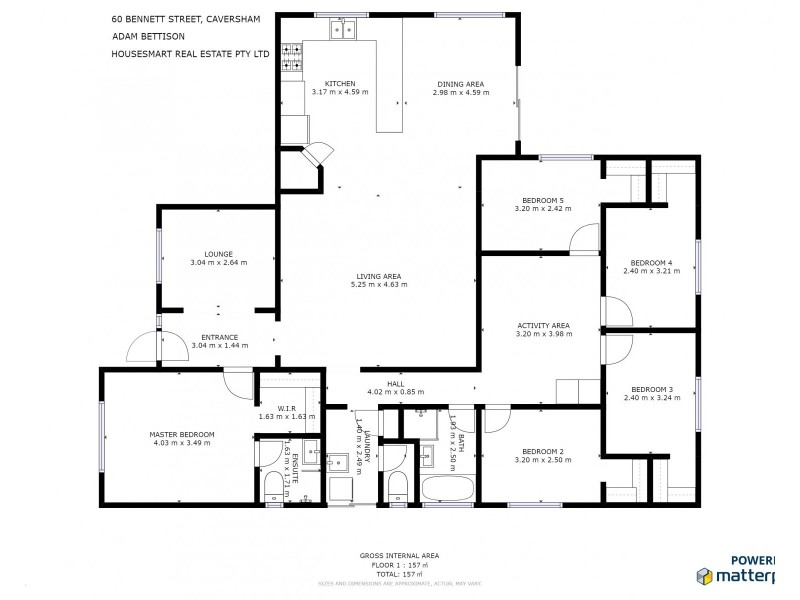 60 Bennett Street, Caversham WA 6055 Floorplan