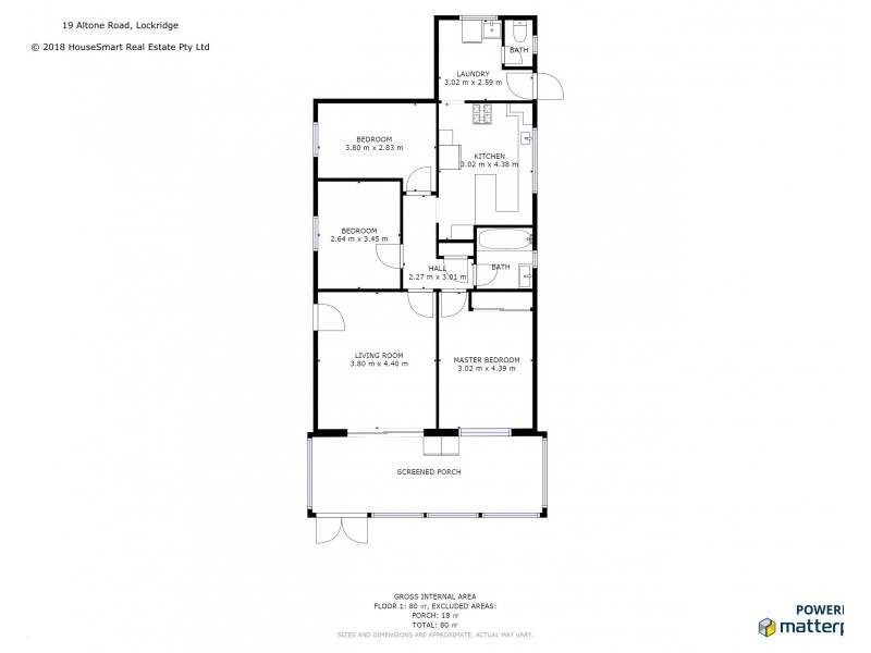 19 Altone Road, Lockridge WA 6054 Floorplan