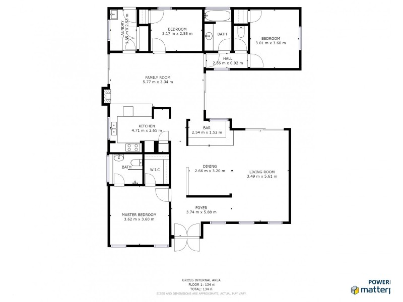25 Bernley Drive, Viveash WA 6056 Floorplan