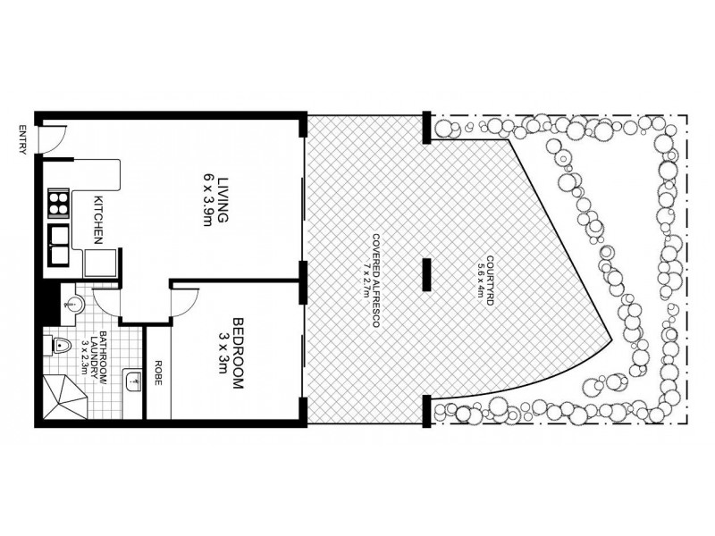 B10/131 Wickham Street, Fortitude Valley QLD 4006 Floorplan