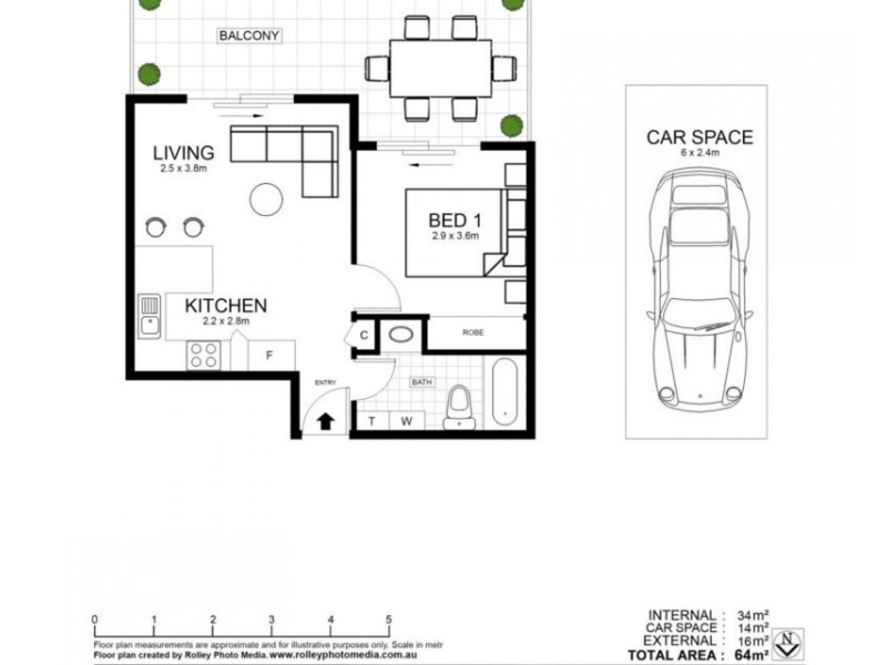 4/5 Wongara Street, Clayfield QLD 4011 Floorplan