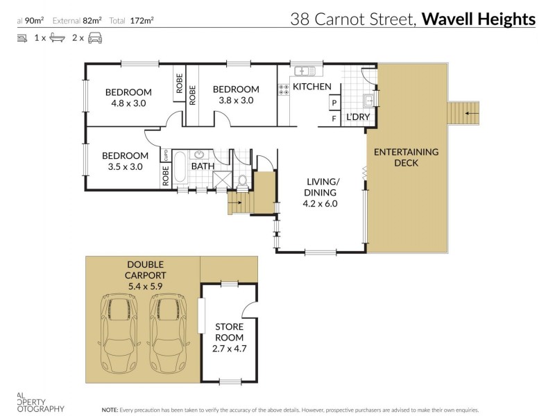 38 Carnot Street, Wavell Heights QLD 4012 Floorplan