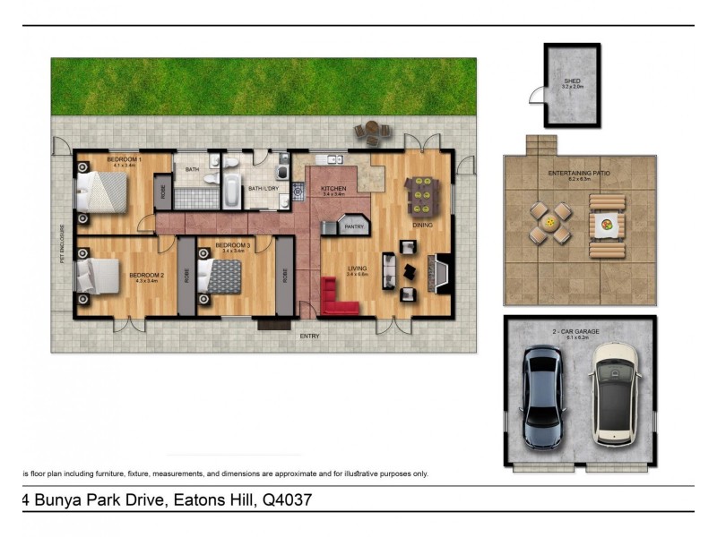 84 Bunya Park  Drive, Eatons Hill QLD 4037 Floorplan