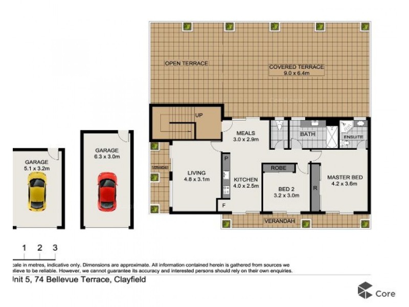 5/74 Bellevue Terrace, Clayfield QLD 4011 Floorplan