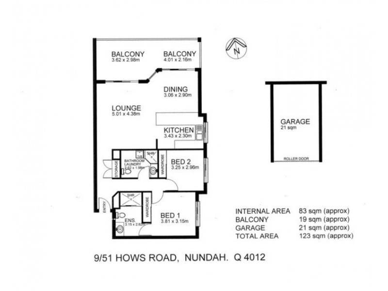 9/51 Hows Road, Nundah QLD 4012 Floorplan