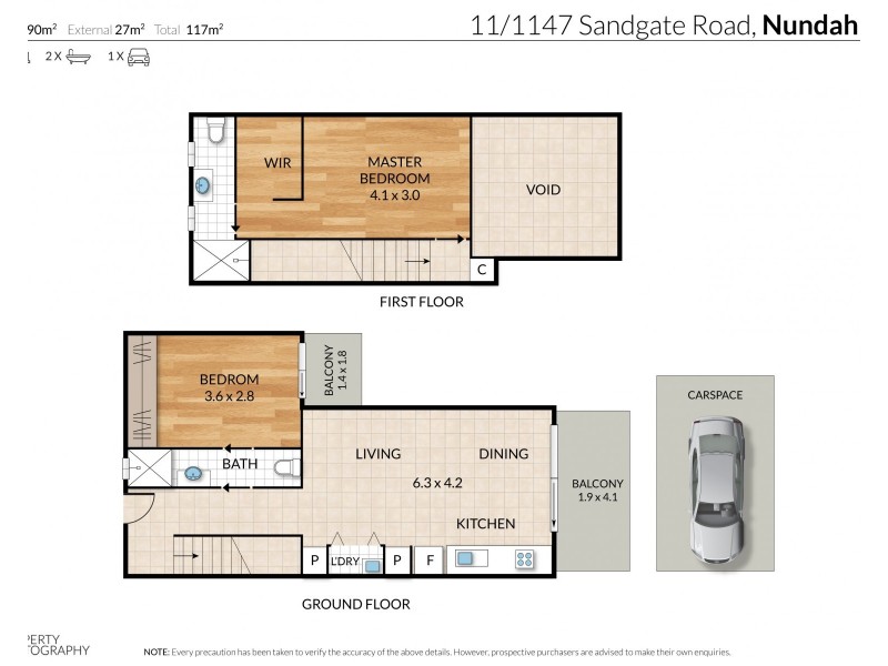 11/1147 Sandgate Road, Nundah QLD 4012 Floorplan