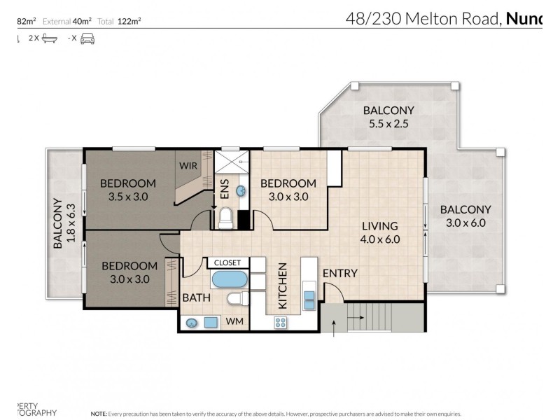 48/230  Melton Road, Nundah QLD 4012 Floorplan