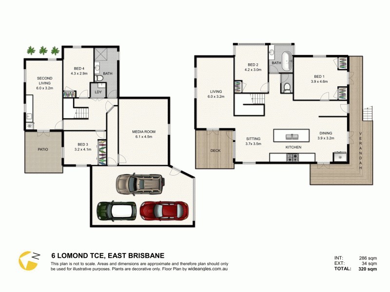 6 Lomond Terrace, East Brisbane QLD 4169 Floorplan
