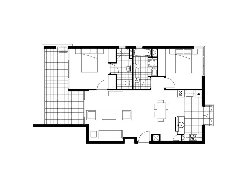 217/1000 Ann Street, Fortitude Valley QLD 4006 Floorplan